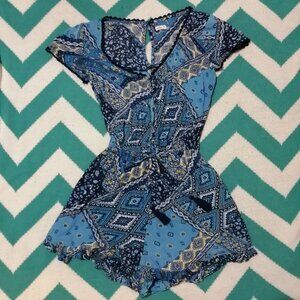 Cute Boho Romper by Hollister
